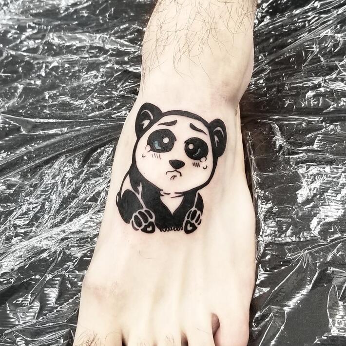 101 Amazing Panda Tattoo Ideas You Need To See! | Panda tattoo, Panda bear  tattoos, Hand tattoos