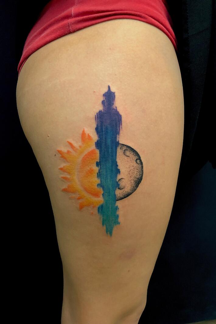 finally got my first tattoo and felt like here was the place to show it  off   rFinalFantasy
