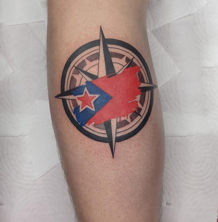 Benny Tattoo Bali  The winter soldier Captain America tattoo done by Qwik  Pelangi Qwik Pelangi Anyone interested to get one with us Open  appointment via  Facebook  Beni Suparsa Bali