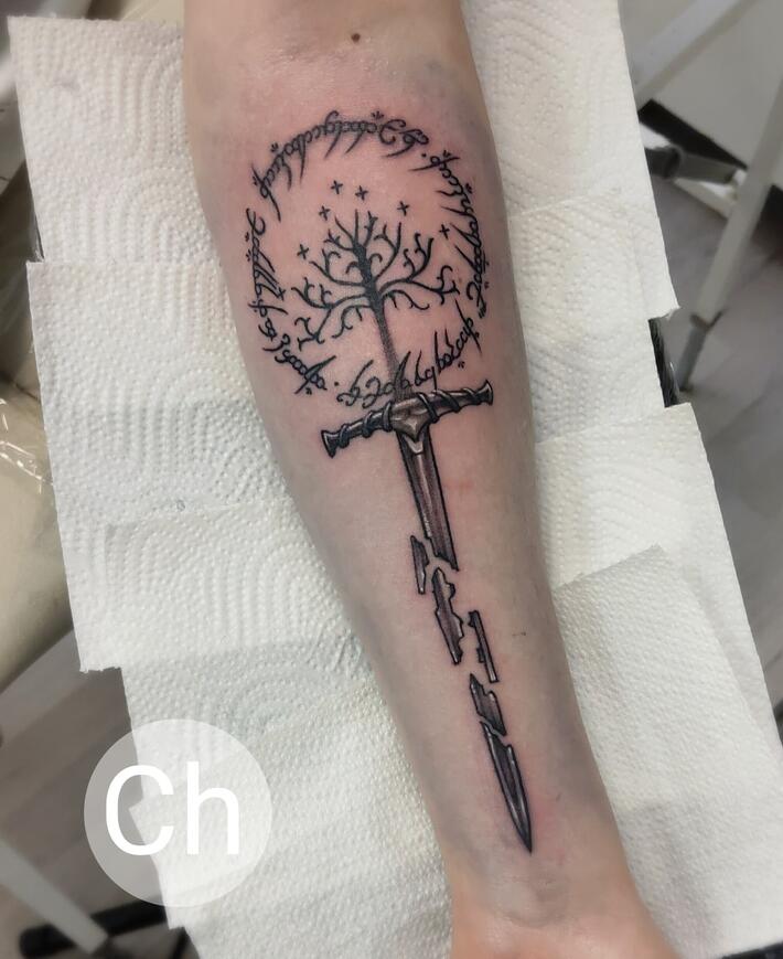 Tattoo uploaded by Emma Judd  Tree of Gondor  Tattoodo