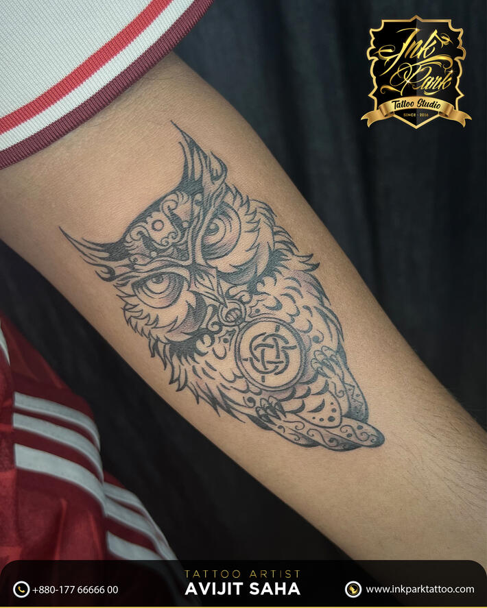 Owl Tattoo, фото тату