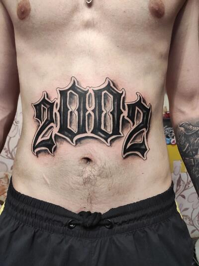 New The 10 Best Tattoo Ideas Today with Pictures  LOVE this font Old  English numbers tattoolife tattooed tattooist tattooing tattoodesigns  tattooa