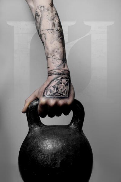 Woman Using The Kettlebell On The Gym High-Res Stock Photo - Getty Images